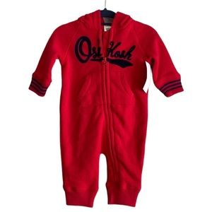 Oshkosh baby B’gosh hoodie onesie